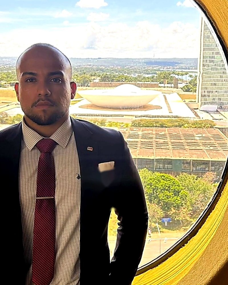 Maycke Henrique dos Santos, advogado criminalista, em Brasília